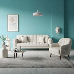 living room, interior, copy space, home decor, interior design, blue, sofa, room, furniture, home, living, house, table, chair, design, couch, lamp, wall, armchair, floor, apartment, decor, comfortabl