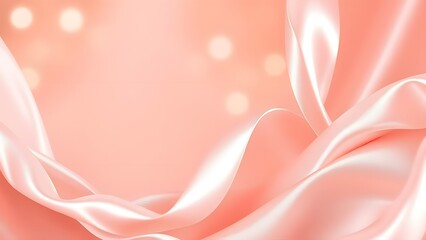 Glimmering Elegance: Cosmetic Bottle on Reflective Glass Base in Cool Silver and Icy Blue Tones