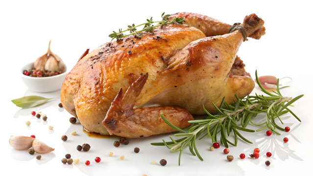 roast chicken with vegetables - Powered by Adobe