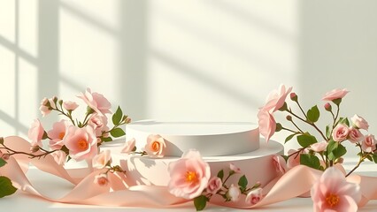 Fashionable Citrus and Stone Product Scene: High-Gloss Styling