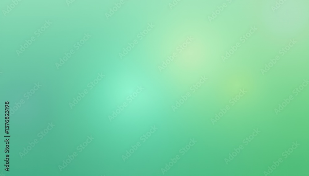 Poster soft green abstract background with light bokeh effect