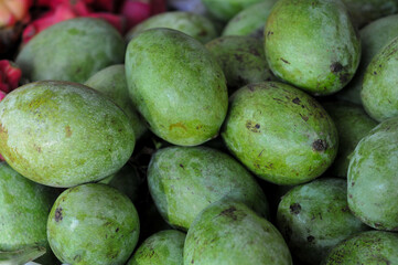 mango fruit at supermarket for sale