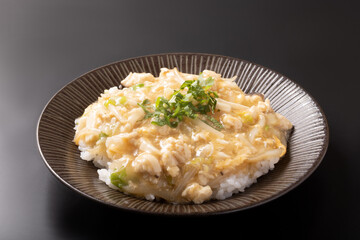 鶏ひき肉と白菜のあんかけご飯