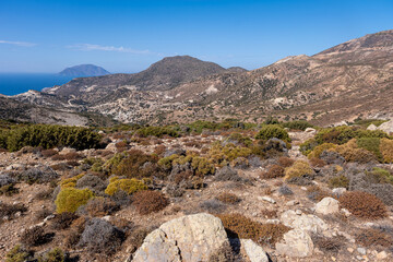 Near Mount Profitis Ilias, Milos, Greece