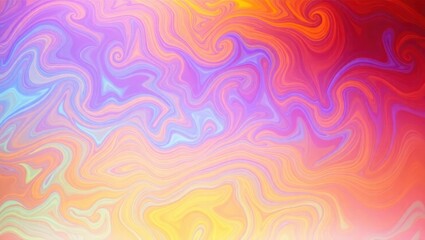 Colorful Abstract Swirls Background with Pastel Hues and Smooth Texture