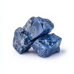 Discover the beauty of deep blue Dumortierite stone, showcasing rich hues and a smooth, polished finish.