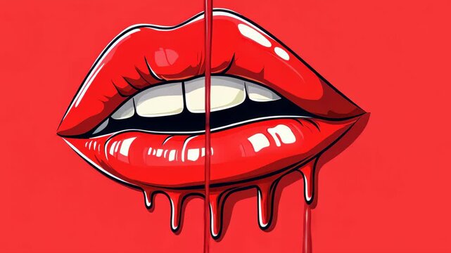 Explore the edgy art of vampire lore with a quirky twist, featuring bold colors and thrilling designs in modern cartoon style.