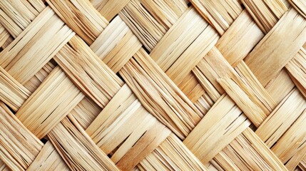 Woven Natural Fiber Pattern