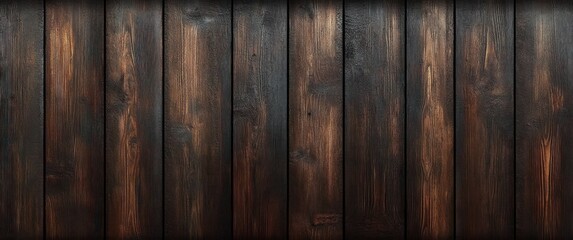 Obraz premium Dark Wood Texture Background with Natural Grain Details and Soft Lighting