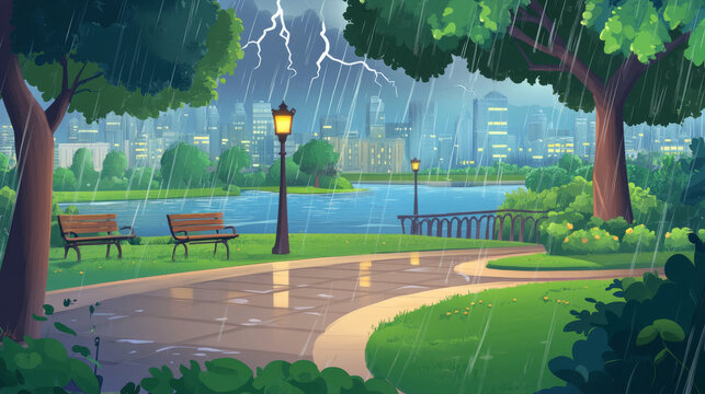 Rainy Cartoon Images – Browse 74,326 Stock Photos, Vectors, and Video ...