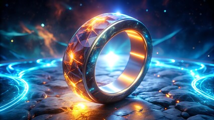 abstract background with circles