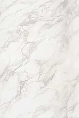A smooth, elegant marble texture featuring soft gray veining against a pristine white background, ideal for interior design, architecture, and creative projects