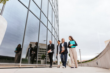 work group at the company facilities
