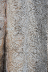 ancient rock carving stone art anuradapura