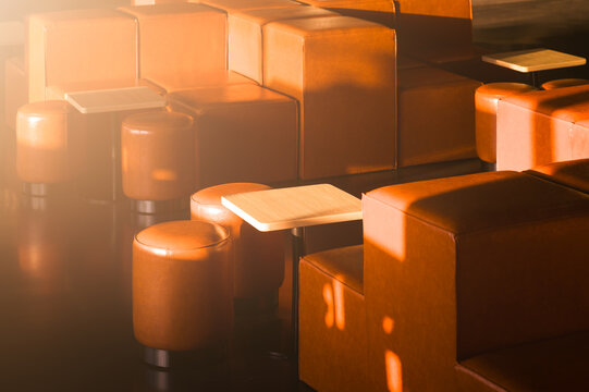 Orange Sofa