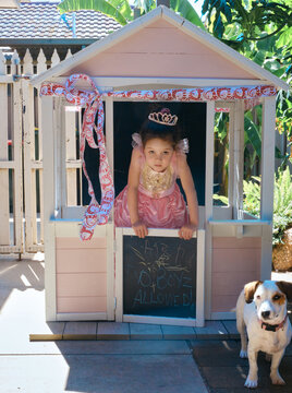 Cubby house princess