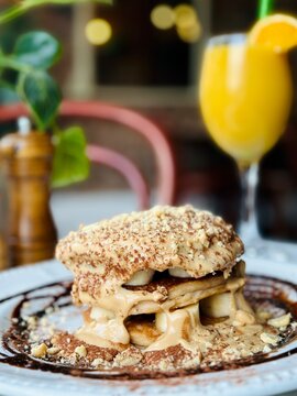 PB Chocolate pancakes