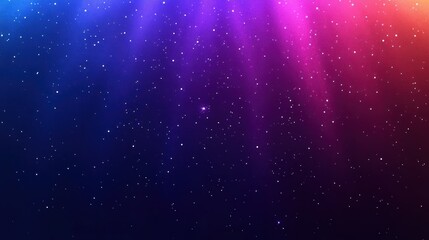 Obraz premium Cosmic Nebula: A Symphony of Purple and Blue Hues