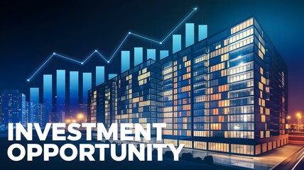 Real estate investment opportunity with a rising financial market. Secure your future with prime commercial property now.