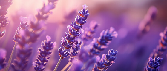 lavender field in provence, france