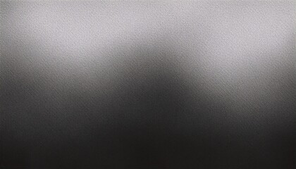 Obraz premium Grainy gradient background, grey black white monochrome abstract noise texture banner backdrop design. Generated image