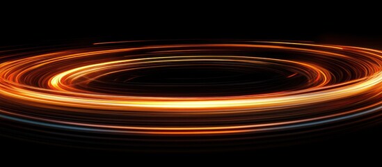 Dynamic, fiery circular motion