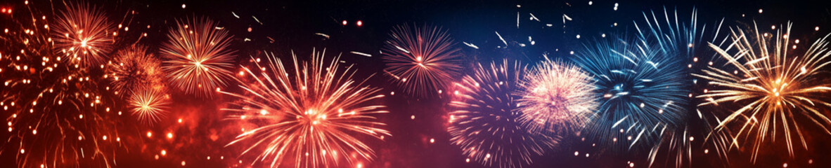 Fototapeta premium Independence Day in America 4th of July