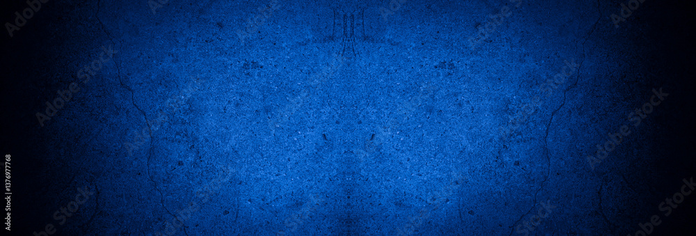 Poster old wall pattern texture cement blue dark abstract blue color design are light with black gradient b