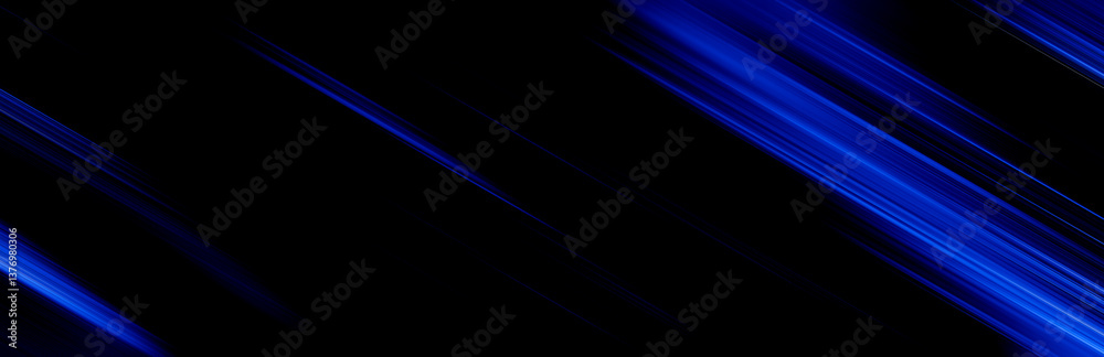 Leinwandbilder abstract blue and black are light pattern with the gradient is the with floor wall metal texture soft tech diagonal background black dark clean modern.