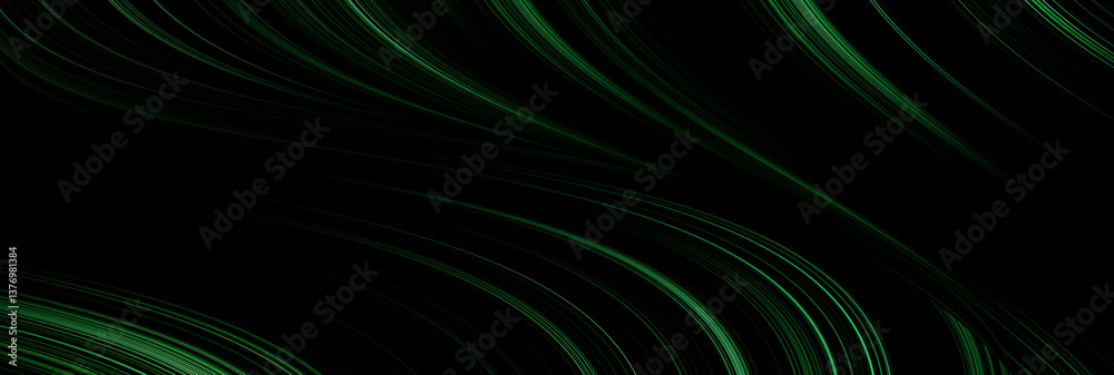 Poster Background black and green dark are light with the gradient is the Surface with templates metal texture soft lines tech gradient abstract diagonal background silver black sleek with gray.