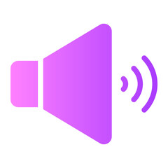 speaker gradient icon