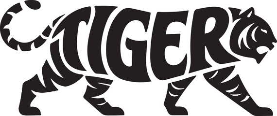 Typographic Animal Art