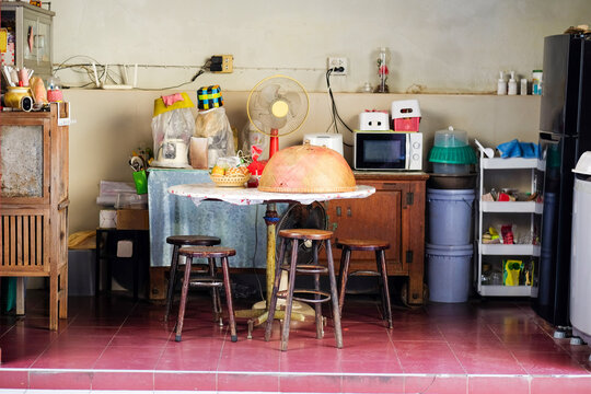 Kitchen in a Modest Home