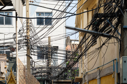 Electric Spaghetti: Overloaded Power Lines