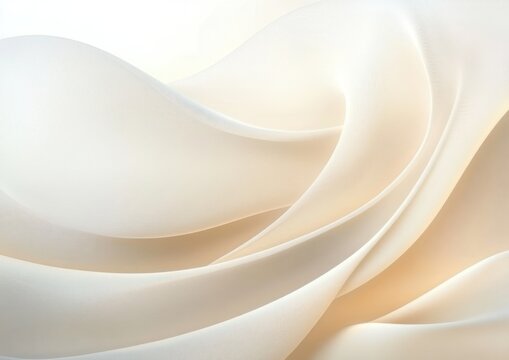 Elegant Curves Intersection Beige Frame Material