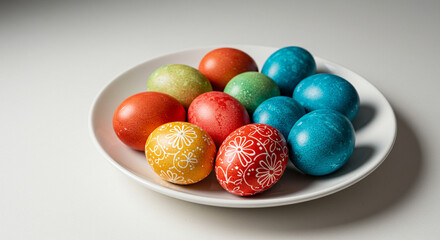 Obraz premium Easter eggs