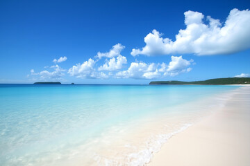 青い海, 砂浜, 海岸, 波打ち際, 白い砂, 夏, 海辺, ビーチ, 夕陽, サンセット, 青空, 水面, 透明な水, 海の風景, 海の波, 自然, リゾート, 海の音, 潮風, 海外旅行, 日本の海岸, 湘南海岸, 無人ビーチ, 観光地, 旅行写真, 癒しの風景, 休日, マリンブルー, トロピカルビーチ, サーフィンスポット, 貝殻拾い, 海水浴場, 太陽光線, 海の眺め, 静かな海岸線, 