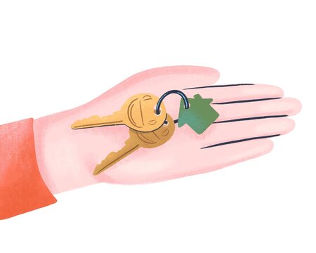 Keys for a new house