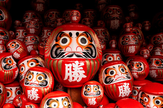 Daruma Dolls, travel Japan
