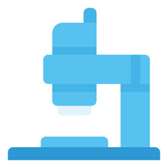 Microscope Flat Icon