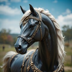 Obraz premium portrait of a horse