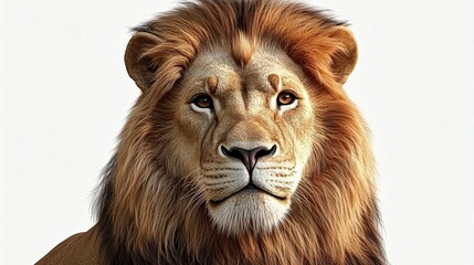 Fototapeta premium Majestic Lion Portrait