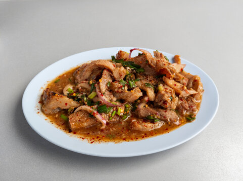 Thai Isaan food Laab Moo