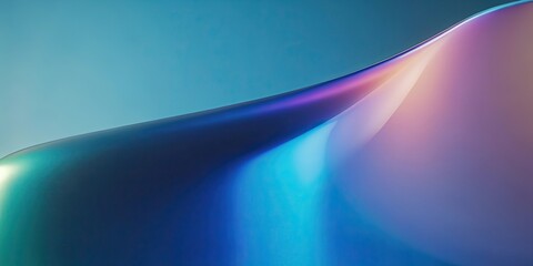 Abstract Teal and Purple Gradient Background