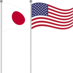 flag, korea, usa, china, japan, country, banner, symbol, national, icon, nation, vector, illustration, button, wind, design, 3d, sign, map, world, south korea, korean, asia, seoul, badge