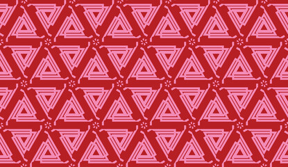 Vector design. Illustration with triangles line. Modern decorative background.