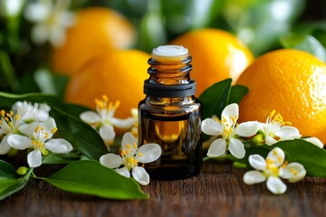 Invigorating Aroma of Neroli Essential Oil and Juicy Oranges