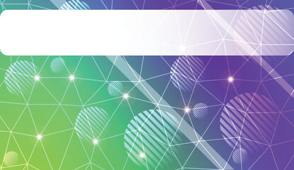 Decorative background with triangles, line, circle, space for text. Decorative design For interior wallpaper, smart design, fashion print. Vector illustration.