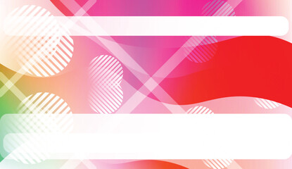 Futuristic Color Design Geometric Wave Shape, Lines, Circle. Dynamic shapes composition for landing page. For Your Design Wallpaper, Presentation, Banner, Flyer, Cover Page. Vector Illustration