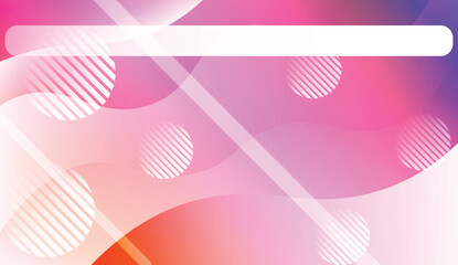 Geometric Pattern With Lines, Wave. For Your Design Ad, Banner, Cover Page. Vector Illustration with Color Gradient.
